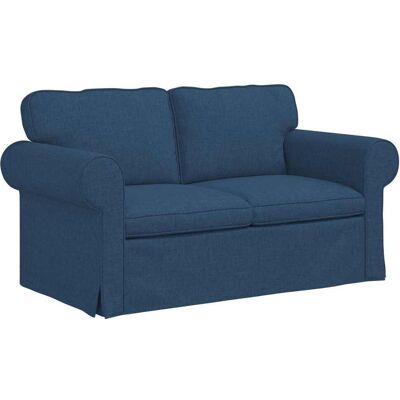 VIDAXL Divano Blu 155 X 82 X 80 Cm Tessuto VIDAXL Divano Blu 155 X 82 X 80 Cm Tessuto
