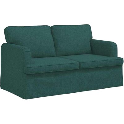 VIDAXL Divano Verde Scuro 144 X 80 X 85 Cm Tessuto VIDAXL Divano Verde Scuro 144 X 80 X 85 Cm Tessuto
