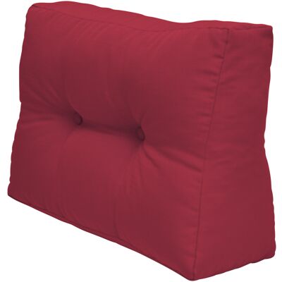 BEAUTISSU Cuscino Laterale Per Divano Di Pallet Eco Elements - Per Divani Con Bancali Di Legno Rosso, 60x40x20 Cm - BEAUTISSU Cuscino Laterale Per Divano Di Pallet Eco Elements - Per Divani Con Bancali Di Legno Rosso, 60x40x20 Cm -