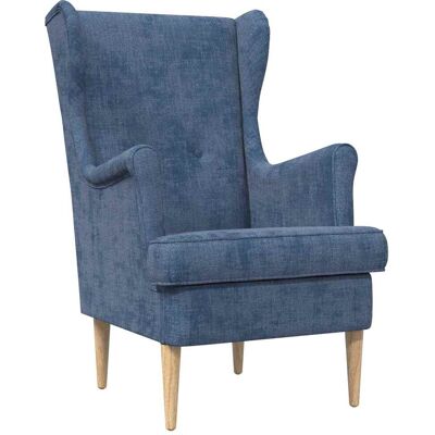 VIDAXL Poltrona Blu Ares VIDAXL Poltrona Blu Ares