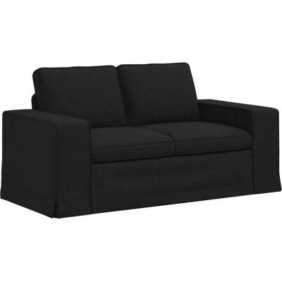 VIDAXL Divano Nero 162 X 80 X 82 Cm Tessuto VIDAXL Divano Nero 162 X 80 X 82 Cm Tessuto