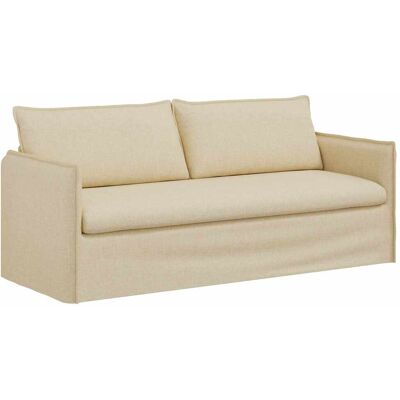 VIDAXL Divano Crema 196 X 82 X 85 Cm Tessuto VIDAXL Divano Crema 196 X 82 X 85 Cm Tessuto
