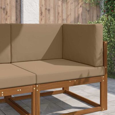 VIDAXL Cuscino Per Divano Da Esterno 3 Pcs Talpa Poliestere VIDAXL Cuscino Per Divano Da Esterno 3 Pcs Talpa Poliestere