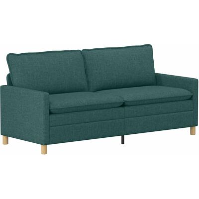 VIDAXL Divano Verde Scuro 196 X 81 X 87,5 Cm Tessuto VIDAXL Divano Verde Scuro 196 X 81 X 87,5 Cm Tessuto