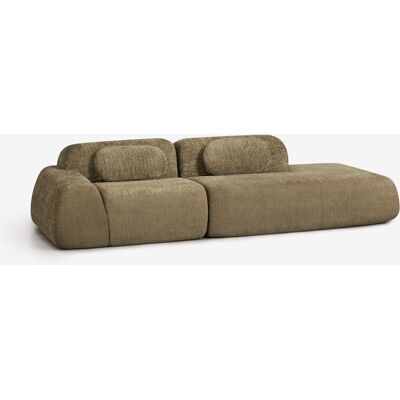 SKLUM Divano Modulare Angolare A 2 Pezzi Con Chaise Longue Destra In Ciniglia Confezionato Sottovuoto Merida SKLUM Divano Modulare Angolare A 2 Pezzi Con Chaise Longue Destra In Ciniglia Confezionato Sottovuoto Merida