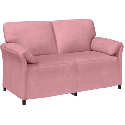 VIDAXL Divano A 2 Posti Rosa 158 X 83 X 95 Cm Velluto VIDAXL Divano A 2 Posti Rosa 158 X 83 X 95 Cm Velluto