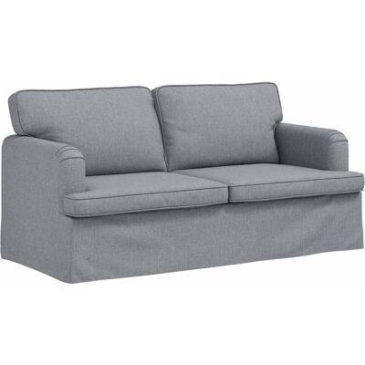 VIDAXL Divano Grigio Chiaro 162 X 80 X 85 Cm Tessuto VIDAXL Divano Grigio Chiaro 162 X 80 X 85 Cm Tessuto