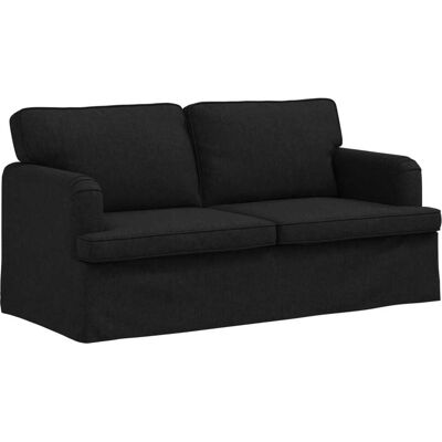 VIDAXL Divano Nero 162 X 80 X 85 Cm Tessuto VIDAXL Divano Nero 162 X 80 X 85 Cm Tessuto