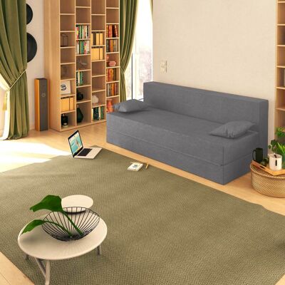 BALDIFLEX - Divano Letto TreTris - Argento - Sofa bed BALDIFLEX - Divano Letto TreTris - Argento - Sofa bed