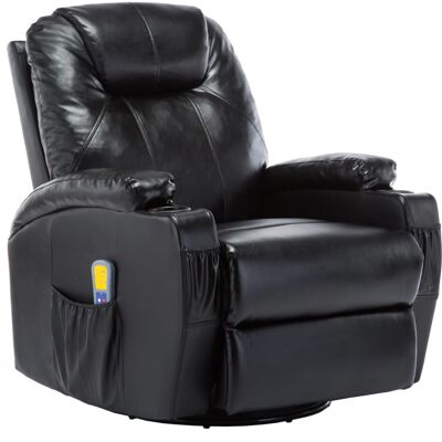 HELLOSHOP26 Poltrona Massaggiante Elettrica A Dondolo Comoda E Rilassante Materiale Sintetico Nero 1702038 HELLOSHOP26 Poltrona Massaggiante Elettrica A Dondolo Comoda E Rilassante Materiale Sintetico Nero 1702038