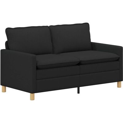 VIDAXL Divano Nero 156 X 81 X 87,5 Cm Tessuto VIDAXL Divano Nero 156 X 81 X 87,5 Cm Tessuto