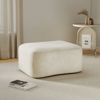 KELLANY Ottomano In Velluto - Beige KELLANY Ottomano In Velluto - Beige