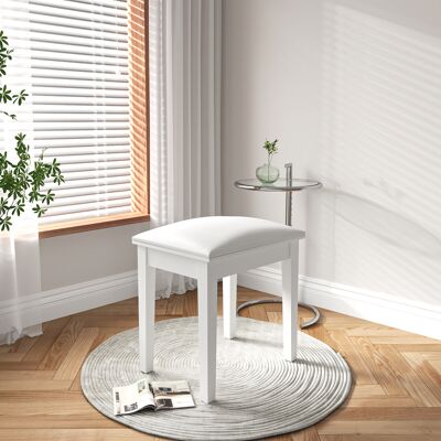 KELLANY Moderno Sgabello Per Pianoforte Imbottito Per Camera Da Trucco, Sgabello Quadrato, Panca Per Trucco In Spugna Ad Alta Elasticità, Ottomano KELLANY Moderno Sgabello Per Pianoforte Imbottito Per Camera Da Trucco, Sgabello Quadrato, Panca Per Trucco In Spugna Ad Alta Elasticità, Ottomano
