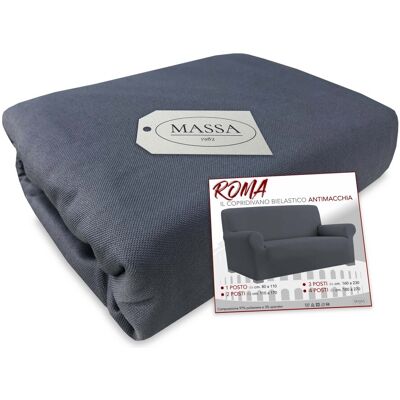 TEX FAMILY - Roma - Grigio scuro - 3 posti - Copridivano TEX FAMILY - Roma - Grigio scuro - 3 posti - Copridivano