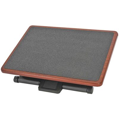 DÉCOSHOP26 Poggiapiedi Ergonomico Regolabile Per Un Maggiore Comfort 12 X 46 X 32,5 Cm Mdf Nero 040011403 DÉCOSHOP26 Poggiapiedi Ergonomico Regolabile Per Un Maggiore Comfort 12 X 46 X 32,5 Cm Mdf Nero 040011403