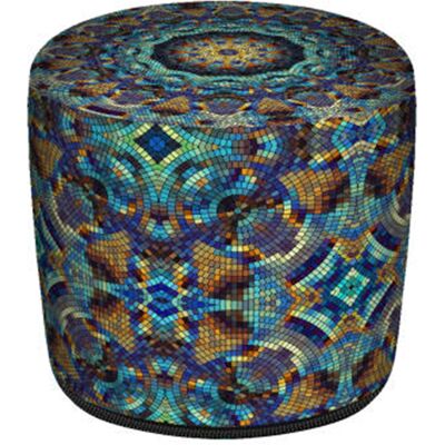 OEM Pouf Cilindrico Barcelona In Cordura Gr 40x40 Cm OEM Pouf Cilindrico Barcelona In Cordura Gr 40x40 Cm