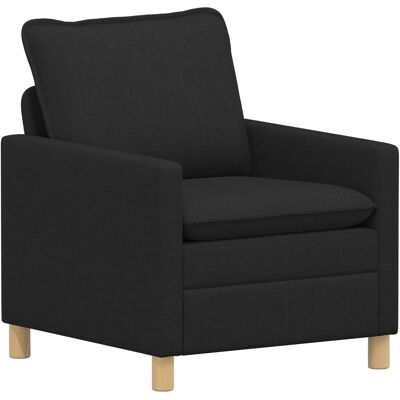 VIDAXL Divano Nero 76 X 81 X 87,5 Cm Tessuto VIDAXL Divano Nero 76 X 81 X 87,5 Cm Tessuto