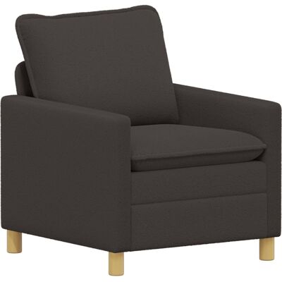 VIDAXL Divano Grigio Scuro 76 X 81 X 87,5 Cm Tessuto VIDAXL Divano Grigio Scuro 76 X 81 X 87,5 Cm Tessuto