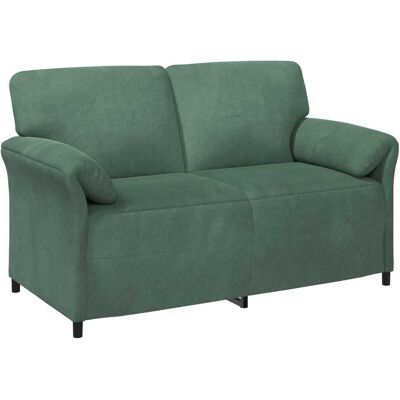 VIDAXL Divano A 2 Posti Verde Mare 158 X 83 X 95 Cm Velluto VIDAXL Divano A 2 Posti Verde Mare 158 X 83 X 95 Cm Velluto