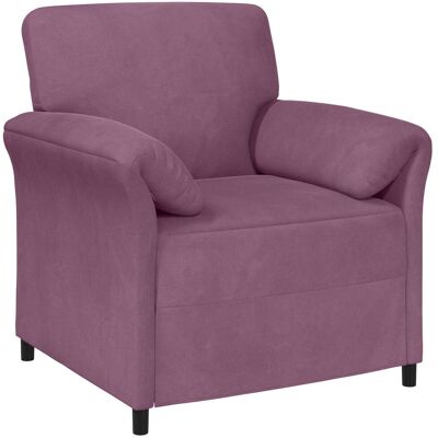 VIDAXL Divano 1 Posto Viola 88 X 83 X 95 Cm Velluto VIDAXL Divano 1 Posto Viola 88 X 83 X 95 Cm Velluto