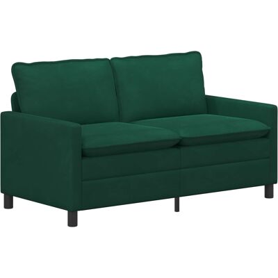 VIDAXL Divano Verde Scuro 156 X 81 X 87,5 Cm Velluto VIDAXL Divano Verde Scuro 156 X 81 X 87,5 Cm Velluto