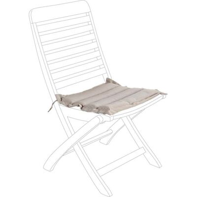 BIZZOTTO Cuscino Trapuntato Solo Seduta Per Sedie Da Esterno E Giardino Idrorepellente -beige / Kit Da 4 Pezzi BIZZOTTO Cuscino Trapuntato Solo Seduta Per Sedie Da Esterno E Giardino Idrorepellente -beige / Kit Da 4 Pezzi