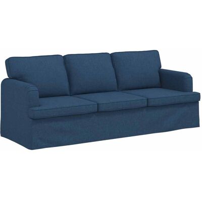 VIDAXL Divano Blu 201 X 80 X 85 Cm Tessuto VIDAXL Divano Blu 201 X 80 X 85 Cm Tessuto
