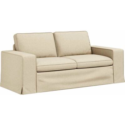 VIDAXL Divano Crema 182 X 80 X 82 Cm Tessuto VIDAXL Divano Crema 182 X 80 X 82 Cm Tessuto
