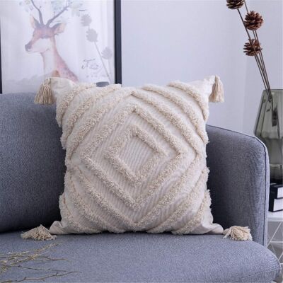 OEM Fodera Per Cuscino In Cotone Stile Bohémien, Cuscino Decorativo Trapuntato In Stile Marocchino, 1 Pezzo, Per Divano, Camera Da Letto O Soggiorno. OEM Fodera Per Cuscino In Cotone Stile Bohémien, Cuscino Decorativo Trapuntato In Stile Marocchino, 1 Pezzo, Per Divano, Camera Da Letto O Soggiorno.