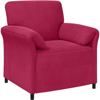 VIDAXL Divano 1 Posto Rosso Vino 88 X 83 X 95 Cm Velluto VIDAXL Divano 1 Posto Rosso Vino 88 X 83 X 95 Cm Velluto