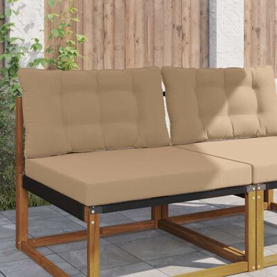 VIDAXL Cuscino Per Divano Da Esterno 2 Pcs Talpa Poliestere VIDAXL Cuscino Per Divano Da Esterno 2 Pcs Talpa Poliestere