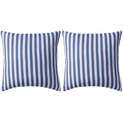 DÉCOSHOP26 Set 2 Cuscini Per Arredo Giardino Esterno 45 X 45 Cm Riga Blu Dec020106 DÉCOSHOP26 Set 2 Cuscini Per Arredo Giardino Esterno 45 X 45 Cm Riga Blu Dec020106