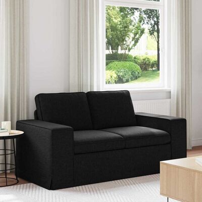 VIDAXL Divano Nero 162 X 80 X 82 Cm Tessuto VIDAXL Divano Nero 162 X 80 X 82 Cm Tessuto