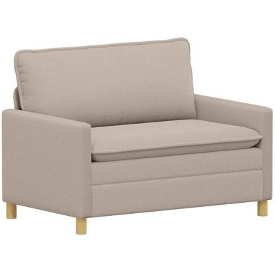 VIDAXL Divano Grigio Chiaro 126 X 81 X 87,5 Cm Tessuto VIDAXL Divano Grigio Chiaro 126 X 81 X 87,5 Cm Tessuto