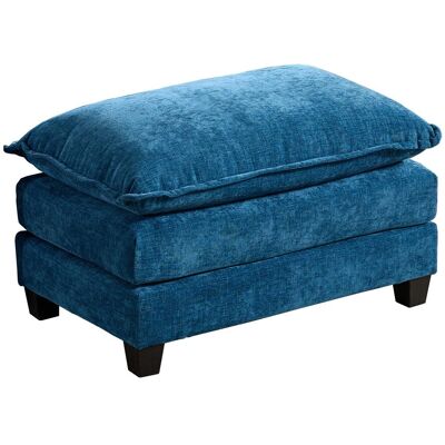 KELLANY Ottomano Cloud Sofa Solo, Divano Sezionale Moderno, Per Soggiorno, Camera Da Letto E Appartamento, Comodo Cuscino Di Seduta Imbottito A Doppio Strato, Tessuto Chenille Traspirante, Blu, De501dbl KELLANY Ottomano Cloud Sofa Solo, Divano Sezionale Moderno, Per Soggiorno, Camera Da Letto E Appartamento, Comodo Cuscino Di Seduta Imbottito A Doppio Strato, Tessuto Chenille Traspirante, Blu, De501dbl