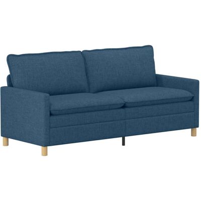 VIDAXL Divano Blu 196 X 81 X 87,5 Cm Tessuto VIDAXL Divano Blu 196 X 81 X 87,5 Cm Tessuto