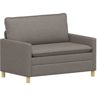 VIDAXL Divano Tortora 126 X 81 X 87,5 Cm Tessuto VIDAXL Divano Tortora 126 X 81 X 87,5 Cm Tessuto