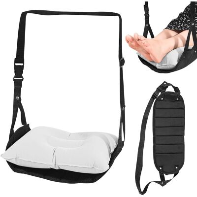 OEM Poggiapiedi Per Aereo, Poggiapiedi, Amaca Per Piedi, Amaca Con Cuscino Gonfiabile, Portatile, Relax E Comfort Per Voli Lunghi OEM Poggiapiedi Per Aereo, Poggiapiedi, Amaca Per Piedi, Amaca Con Cuscino Gonfiabile, Portatile, Relax E Comfort Per Voli Lunghi