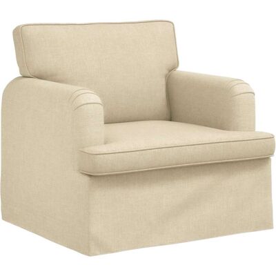 VIDAXL Divano Crema 84 X 80 X 85 Cm Tessuto VIDAXL Divano Crema 84 X 80 X 85 Cm Tessuto