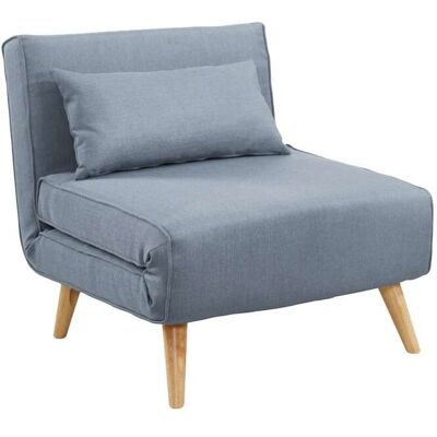 CFADDA - Domo Mea Poltrona Letto Grigia Design Scandinavo Salvaspazio - 76x80x74 Cm CFADDA - Domo Mea Poltrona Letto Grigia Design Scandinavo Salvaspazio - 76x80x74 Cm