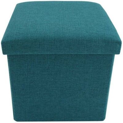 MOBILI REBECCA - Rebecca Mobili Puff Cubo Pouf Dado Cotone Azzurro Turchese Richiudibile 29x31x31 MOBILI REBECCA - Rebecca Mobili Puff Cubo Pouf Dado Cotone Azzurro Turchese Richiudibile 29x31x31