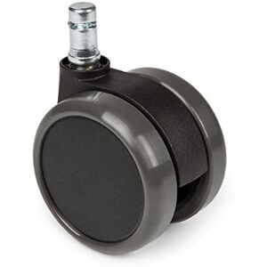 hjh OFFICE 619010 5x Ruote Per Pavimenti Duri Rolo 11 Mm / 65 Mm Ruote Per Sedie Da Ufficio (confezione Da 5), Pavimenti Duri, Parquet, Laminato, Piastrelle - hjh OFFICE 619010 5x Ruote Per Pavimenti Duri Rolo 11 Mm / 65 Mm Ruote Per Sedie Da Ufficio (confezione Da 5), Pavimenti Duri, Parquet, Laminato, Piastrelle -