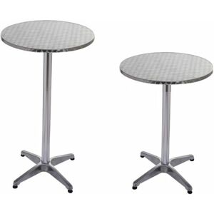 Bc-Elec BS11011-6 Tavolo da bar grigio regolabile - Ricevimento Bc-Elec BS11011-6 Tavolo da bar grigio regolabile - Ricevimento