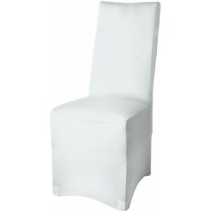 BEAUTISSU Fodera Bielastica Per Sedie - Leona Bianco, 95x45x45 Cm - BEAUTISSU Fodera Bielastica Per Sedie - Leona Bianco, 95x45x45 Cm -