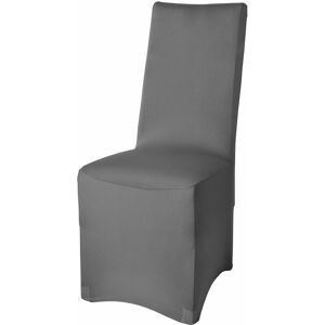 BEAUTISSU - Fodera bielastica per sedie - Leona Antracite, 95x45x45 cm