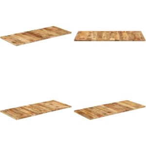 VIDAXL Piano Tavolo In Legno Massello Di Mango 25-27 Mm 140x60 Cm - Piano In Legno Mango - Tavolo In Legno VIDAXL Piano Tavolo In Legno Massello Di Mango 25-27 Mm 140x60 Cm - Piano In Legno Mango - Tavolo In Legno