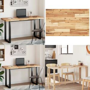 VIDAXL Piano Tavolo Rettangolare 140x50x4cm Legno Massello Di Acacia - Tavolo In Acacia - Tavolo Da Pranzo VIDAXL Piano Tavolo Rettangolare 140x50x4cm Legno Massello Di Acacia - Tavolo In Acacia - Tavolo Da Pranzo