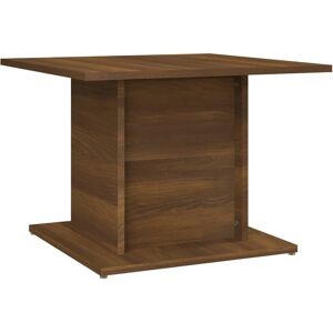 VIDAXL Tavolino Da Salotto Rovere Marrone 55,5x55,5x40cm In Truciolato - VIDAXL Tavolino Da Salotto Rovere Marrone 55,5x55,5x40cm In Truciolato -