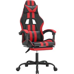 Sedia gaming vidaXL - Regolabile in altezza e reclinabile - Nero/Rosso Sedia gaming vidaXL - Regolabile in altezza e reclinabile - Nero/Rosso