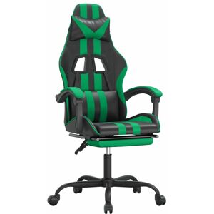 Sedia Gaming nera e verde vidaXL - Sedia da Gioco Sedia Gaming nera e verde vidaXL - Sedia da Gioco